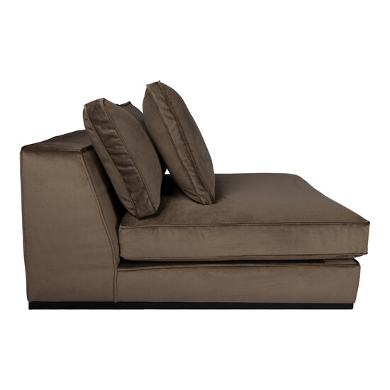 Bank BLOCK taupe sofa element 