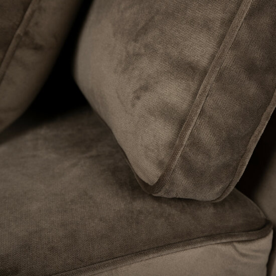 Bank BLOCK taupe sofa element 