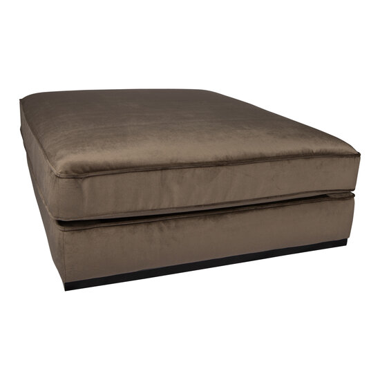 Bank BLOCK taupe sofa hocker element 