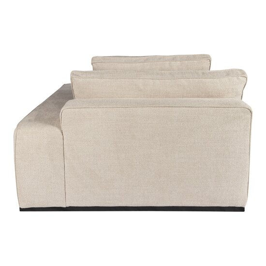 Bank BLOCK naturel sofa chaise met armleuning rechts element 2