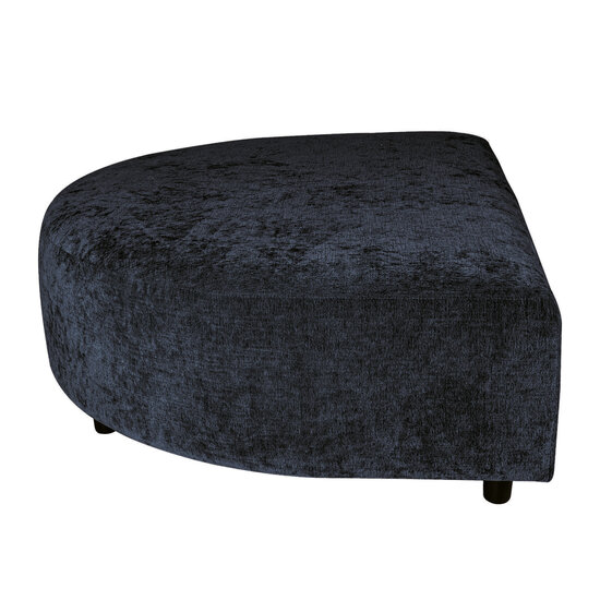 Bank LUJO antraciet longchair pouf