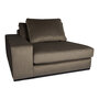 Bank BLOCK taupe sofa arm links element 